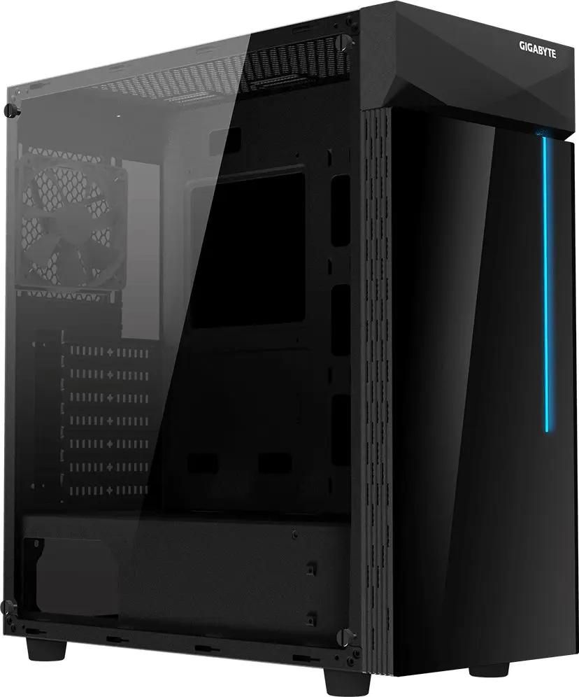 Корпус ATX GIGABYTE C200 GB-C200G, Midi-Tower, без БП,  черный [28300-gc20g-1ckr]